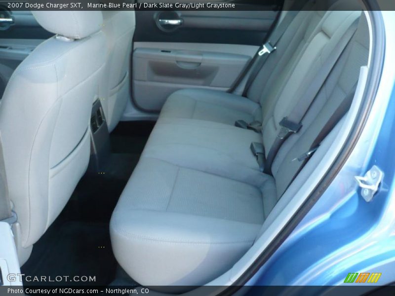 Marine Blue Pearl / Dark Slate Gray/Light Graystone 2007 Dodge Charger SXT