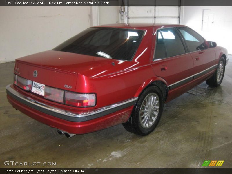 Medium Garnet Red Metallic / Black 1996 Cadillac Seville SLS