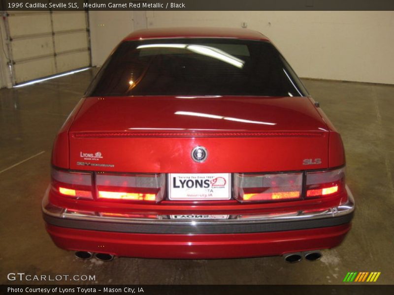 Medium Garnet Red Metallic / Black 1996 Cadillac Seville SLS