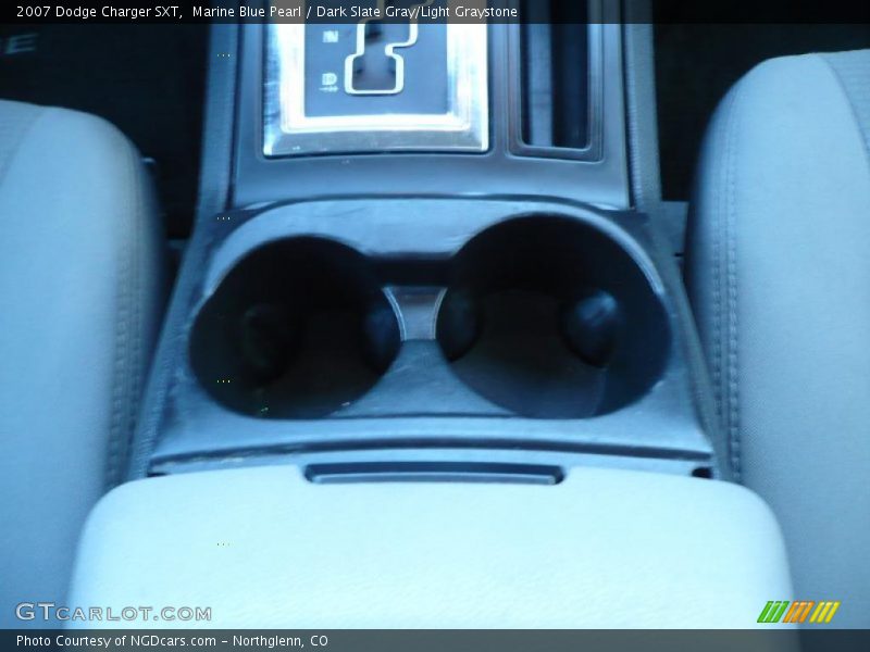 Marine Blue Pearl / Dark Slate Gray/Light Graystone 2007 Dodge Charger SXT