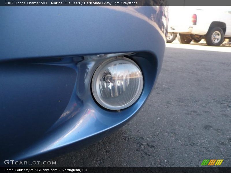 Marine Blue Pearl / Dark Slate Gray/Light Graystone 2007 Dodge Charger SXT