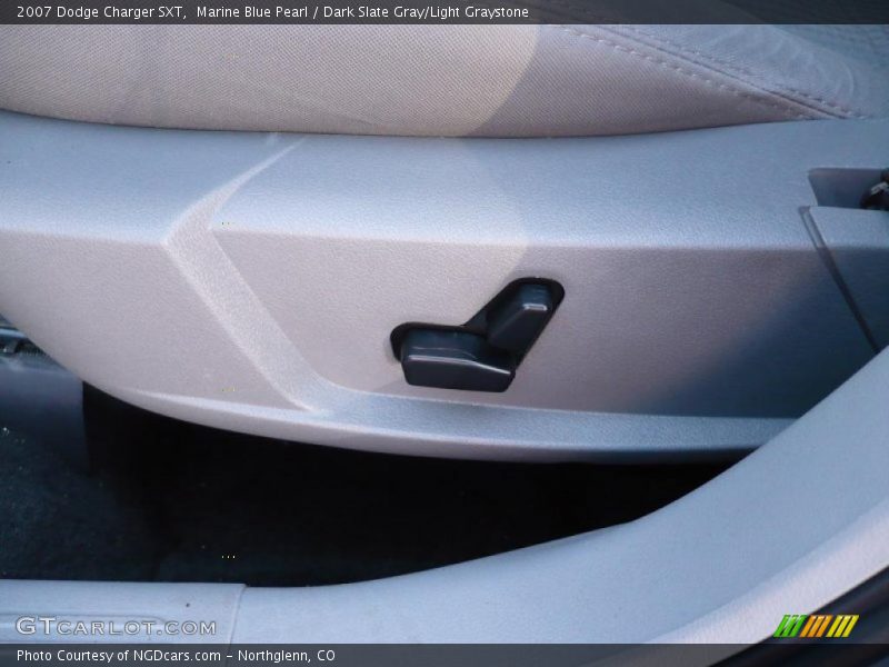 Marine Blue Pearl / Dark Slate Gray/Light Graystone 2007 Dodge Charger SXT