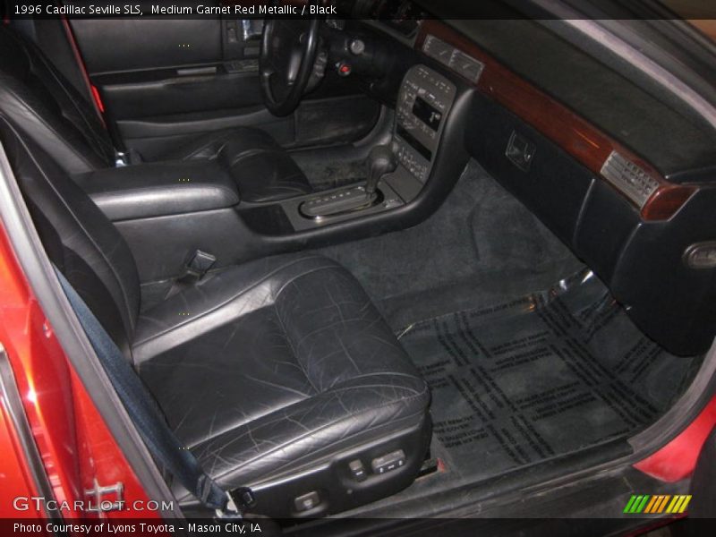 Medium Garnet Red Metallic / Black 1996 Cadillac Seville SLS