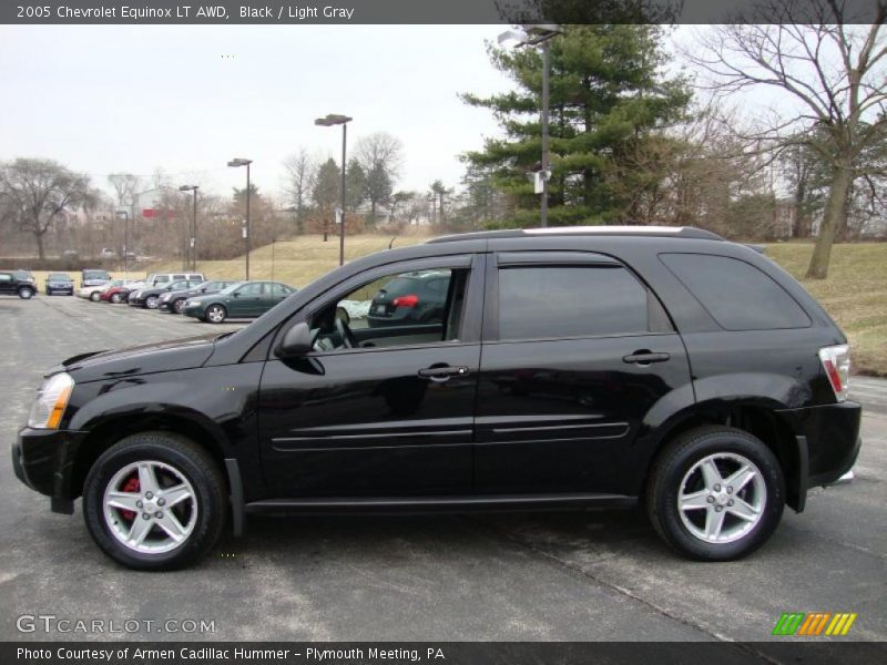 Black / Light Gray 2005 Chevrolet Equinox LT AWD
