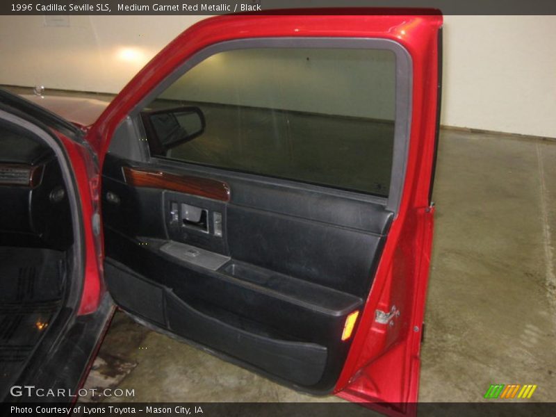 Medium Garnet Red Metallic / Black 1996 Cadillac Seville SLS