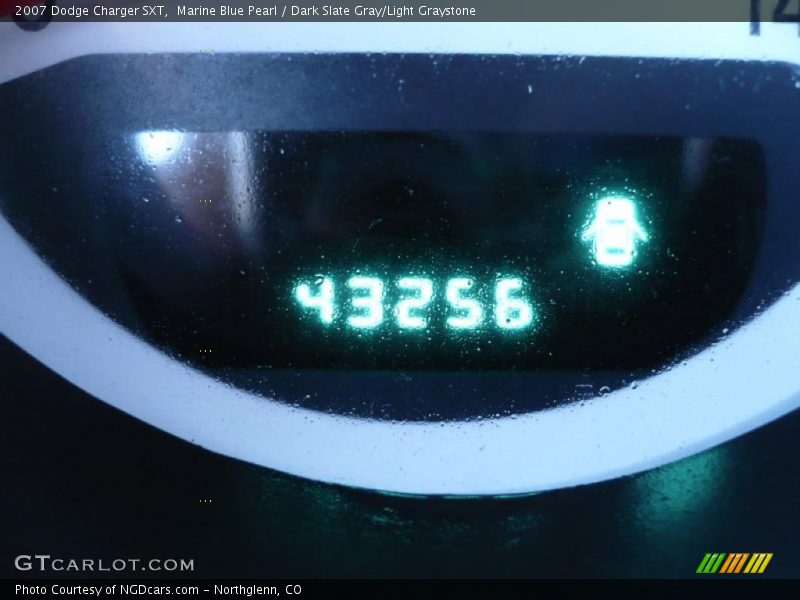 Marine Blue Pearl / Dark Slate Gray/Light Graystone 2007 Dodge Charger SXT