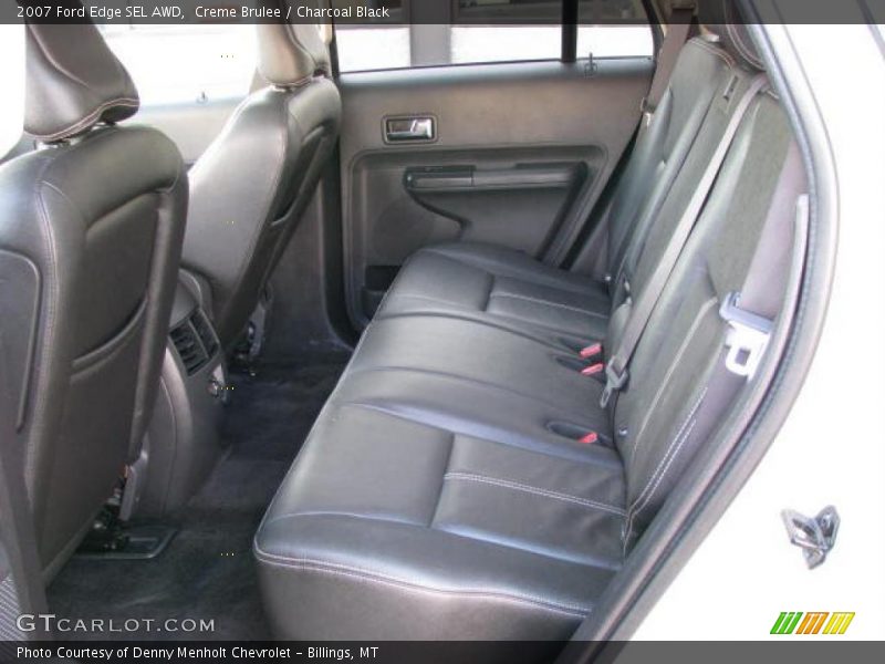Creme Brulee / Charcoal Black 2007 Ford Edge SEL AWD