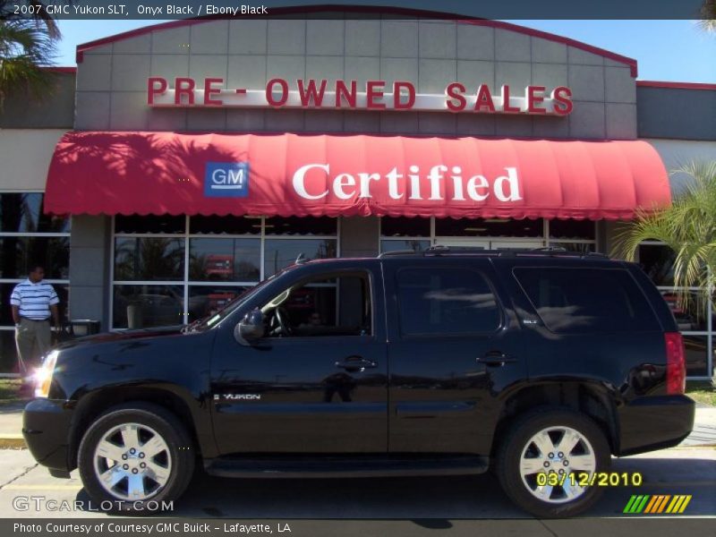 Onyx Black / Ebony Black 2007 GMC Yukon SLT