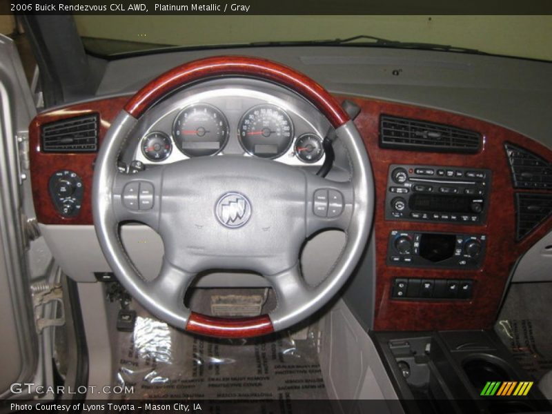 Platinum Metallic / Gray 2006 Buick Rendezvous CXL AWD