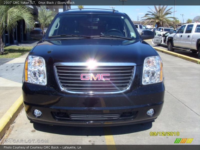 Onyx Black / Ebony Black 2007 GMC Yukon SLT