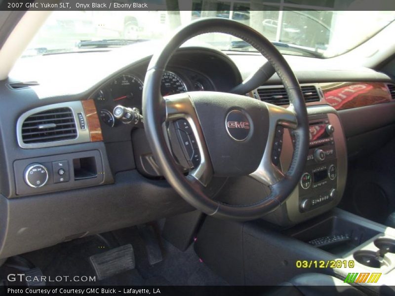 Onyx Black / Ebony Black 2007 GMC Yukon SLT