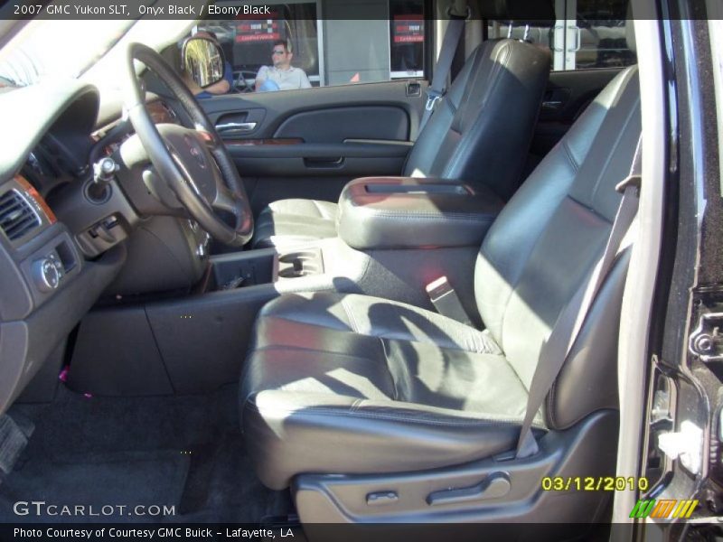 Onyx Black / Ebony Black 2007 GMC Yukon SLT
