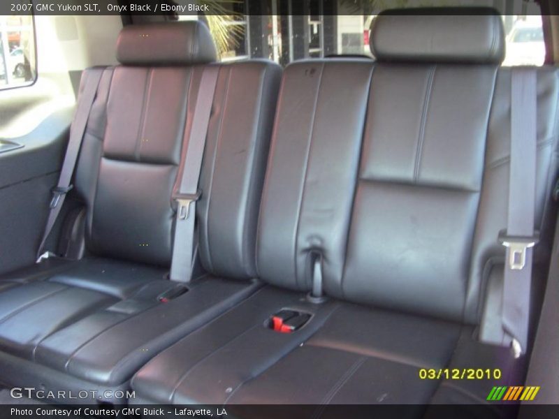 Onyx Black / Ebony Black 2007 GMC Yukon SLT