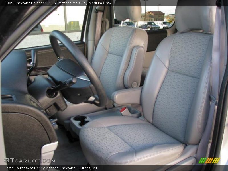Silverstone Metallic / Medium Gray 2005 Chevrolet Uplander LS