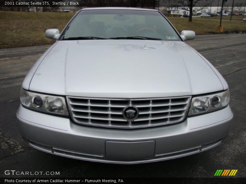 Sterling / Black 2001 Cadillac Seville STS