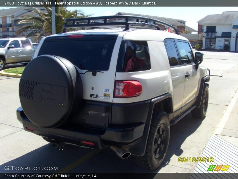 Iceberg White / Dark Charcoal 2008 Toyota FJ Cruiser Trail Teams Special Edition 4WD
