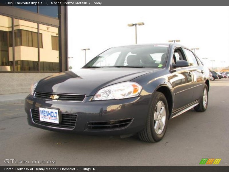 Mocha Bronze Metallic / Ebony 2009 Chevrolet Impala LT