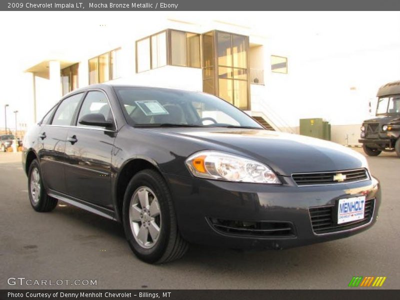 Mocha Bronze Metallic / Ebony 2009 Chevrolet Impala LT