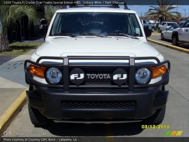 Iceberg White / Dark Charcoal 2008 Toyota FJ Cruiser Trail Teams Special Edition 4WD