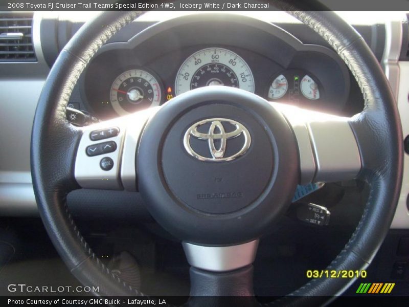 Iceberg White / Dark Charcoal 2008 Toyota FJ Cruiser Trail Teams Special Edition 4WD