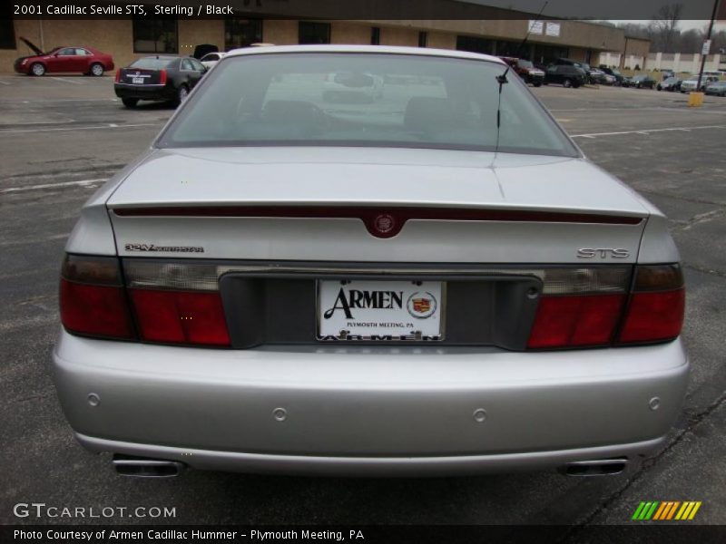 Sterling / Black 2001 Cadillac Seville STS