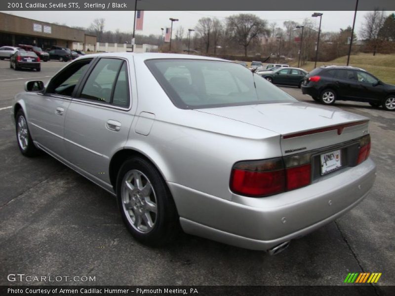Sterling / Black 2001 Cadillac Seville STS