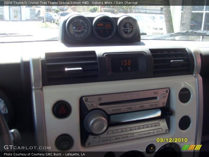 Iceberg White / Dark Charcoal 2008 Toyota FJ Cruiser Trail Teams Special Edition 4WD