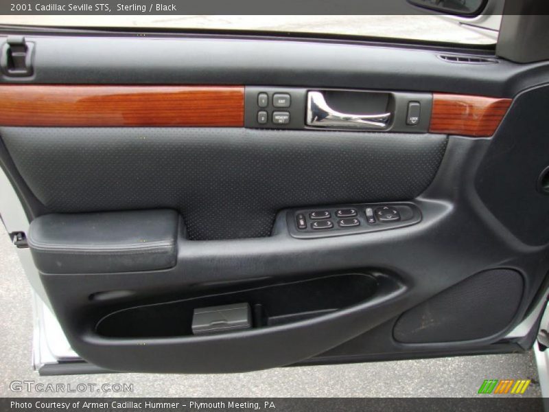 Sterling / Black 2001 Cadillac Seville STS
