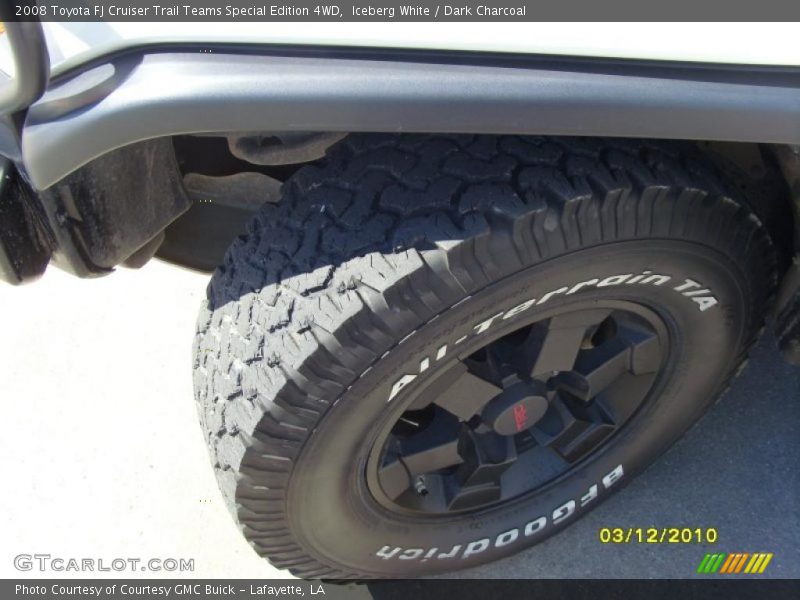 Iceberg White / Dark Charcoal 2008 Toyota FJ Cruiser Trail Teams Special Edition 4WD