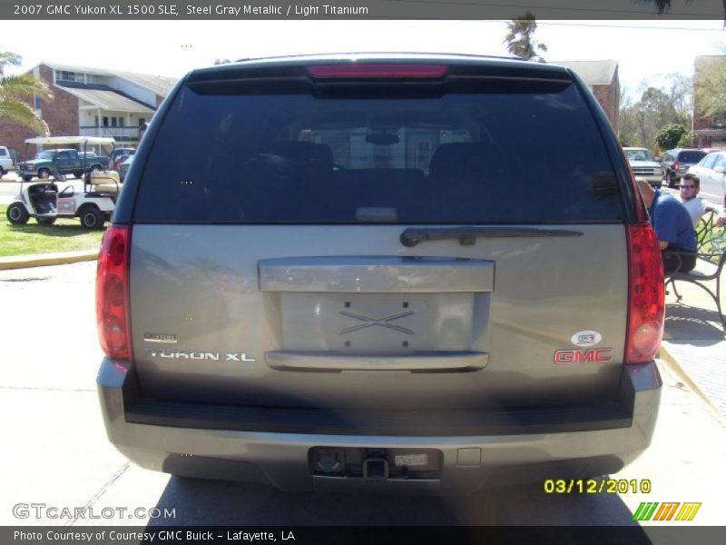 Steel Gray Metallic / Light Titanium 2007 GMC Yukon XL 1500 SLE