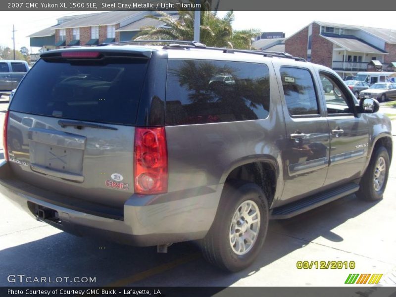 Steel Gray Metallic / Light Titanium 2007 GMC Yukon XL 1500 SLE