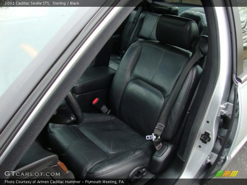 Sterling / Black 2001 Cadillac Seville STS