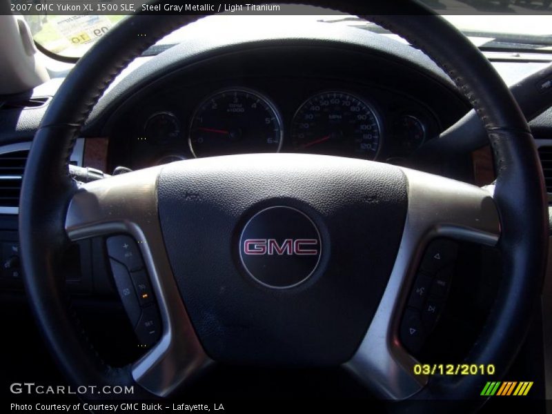 Steel Gray Metallic / Light Titanium 2007 GMC Yukon XL 1500 SLE