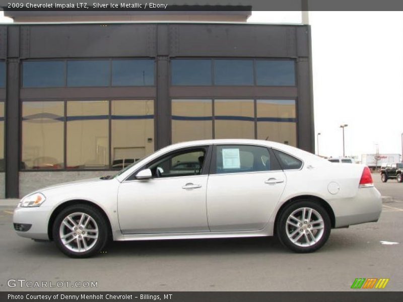 Silver Ice Metallic / Ebony 2009 Chevrolet Impala LTZ