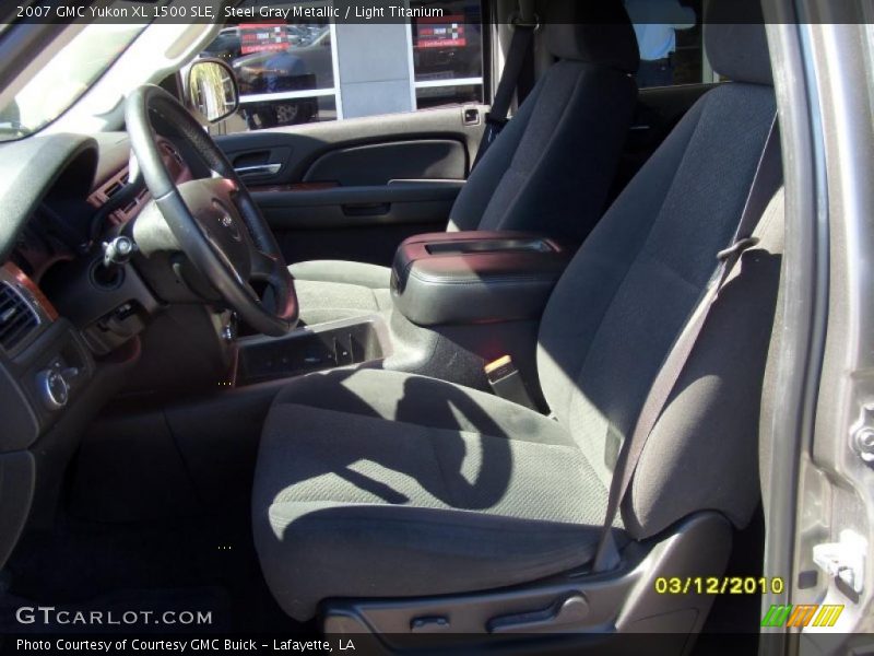 Steel Gray Metallic / Light Titanium 2007 GMC Yukon XL 1500 SLE