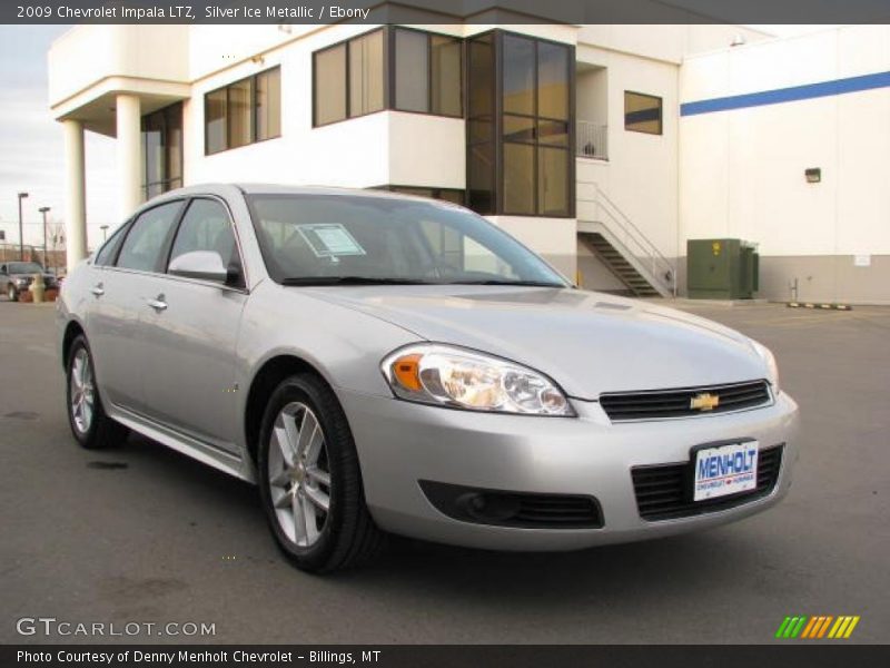 Silver Ice Metallic / Ebony 2009 Chevrolet Impala LTZ