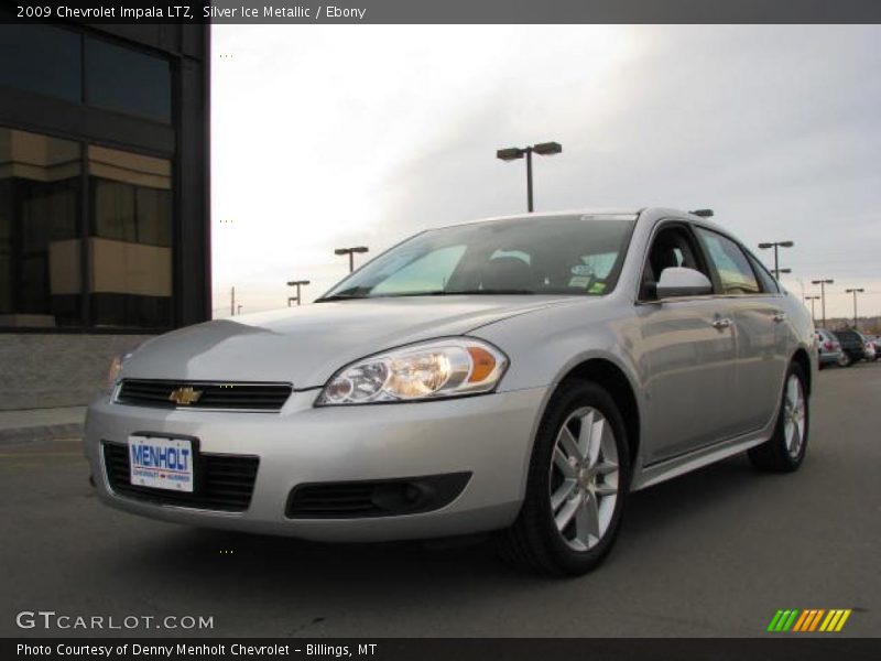 Silver Ice Metallic / Ebony 2009 Chevrolet Impala LTZ