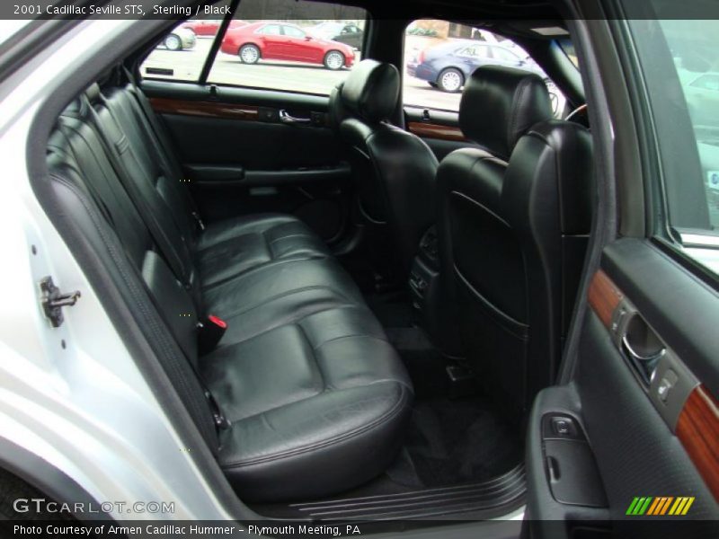 Sterling / Black 2001 Cadillac Seville STS