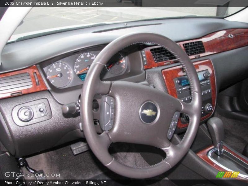 Silver Ice Metallic / Ebony 2009 Chevrolet Impala LTZ