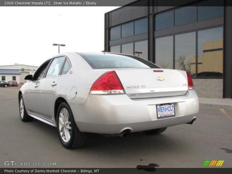 Silver Ice Metallic / Ebony 2009 Chevrolet Impala LTZ