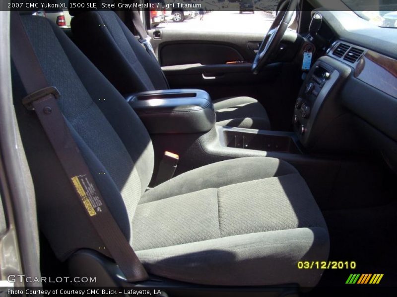 Steel Gray Metallic / Light Titanium 2007 GMC Yukon XL 1500 SLE