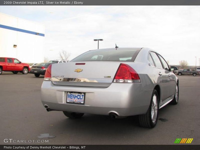 Silver Ice Metallic / Ebony 2009 Chevrolet Impala LTZ