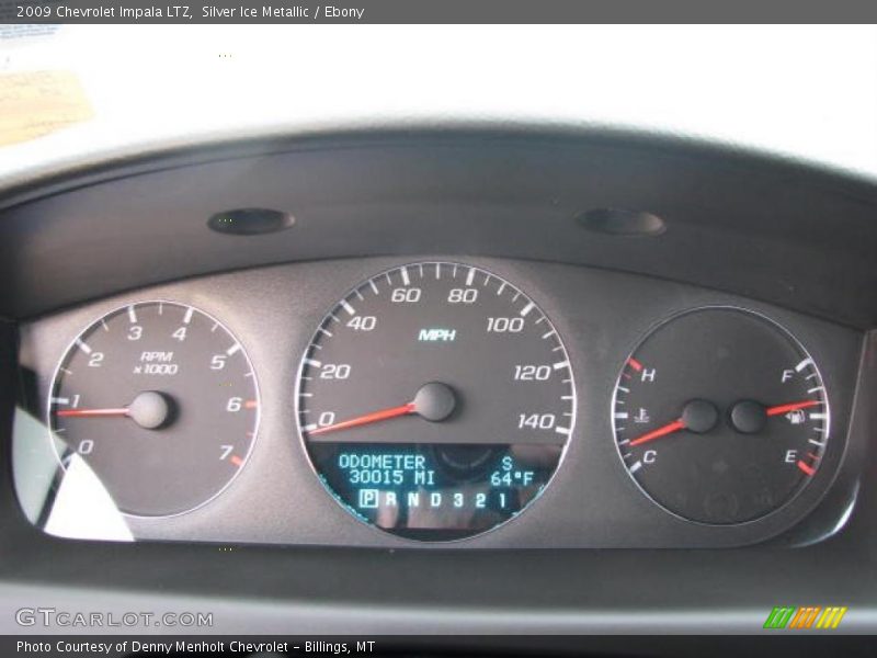 Silver Ice Metallic / Ebony 2009 Chevrolet Impala LTZ