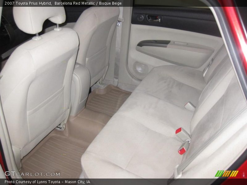 Barcelona Red Metallic / Bisque Beige 2007 Toyota Prius Hybrid