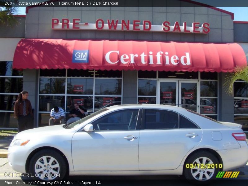 Titanium Metallic / Dark Charcoal 2007 Toyota Camry XLE V6
