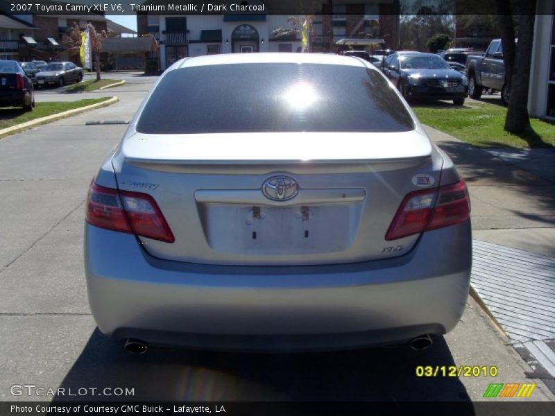 Titanium Metallic / Dark Charcoal 2007 Toyota Camry XLE V6