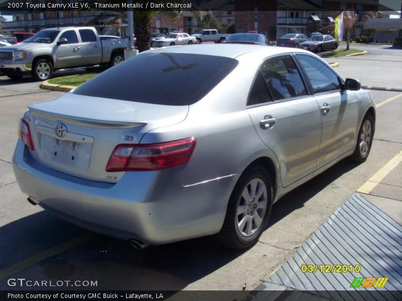 Titanium Metallic / Dark Charcoal 2007 Toyota Camry XLE V6