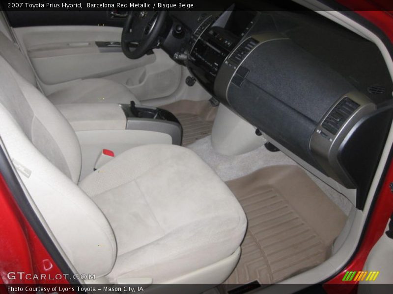 Barcelona Red Metallic / Bisque Beige 2007 Toyota Prius Hybrid
