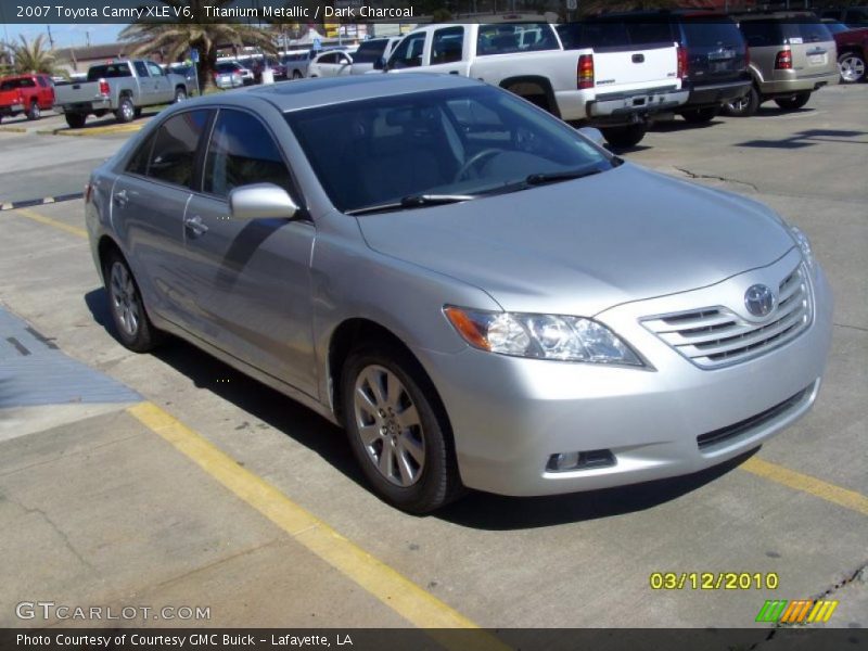 Titanium Metallic / Dark Charcoal 2007 Toyota Camry XLE V6