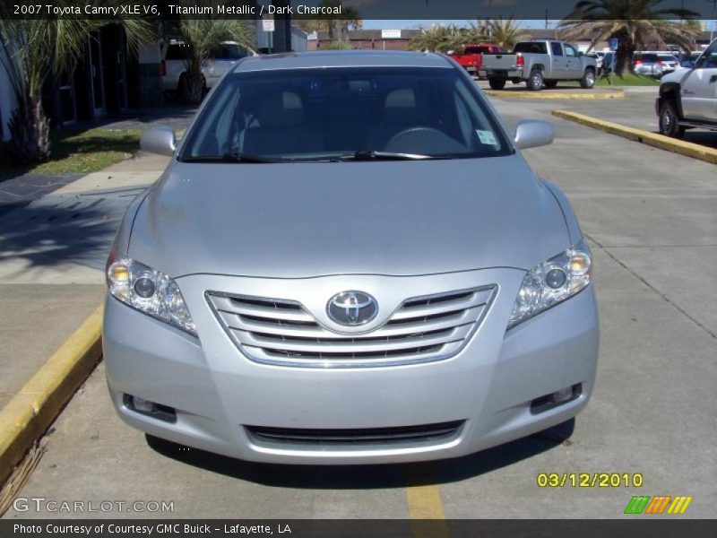 Titanium Metallic / Dark Charcoal 2007 Toyota Camry XLE V6